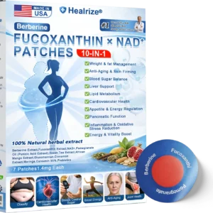 𝑶𝒇𝒇𝒊𝒄𝒊𝒂𝒍 𝑺𝒕𝒐𝒓𝒆  | 💖 𝐇𝐞𝐚𝐥𝐫𝐢𝐳𝐞® 𝐁𝐞𝐫𝗯𝗲𝐫𝐢𝐧𝐞 · Fucoxanthin × NAD⁺ 𝟏𝟎-𝐢𝐧-𝟏 Highly Absorbale 𝐏𝐚𝐭𝙘𝙝(𝐉𝐮𝐬𝐭 𝐨𝐧𝐜𝐞 𝐚 𝐝𝐚𝐲, 𝐯𝐢𝐬𝐢𝐛𝐥𝐞 𝐜𝐡𝐚𝐧𝐠𝐞𝐬 𝐢𝐧 𝟕 𝐝𝐚𝐲𝐬） ✅ 𝐅𝐨𝐫 𝐨𝐛𝐞𝐬𝐢𝐭𝐲, 🅛🅞🅞🅢🅔 🅢🅚🅘🅝,𝐝𝐢𝐚𝐛𝐞𝐭𝐞𝐬, 𝐬𝐥𝐞𝐞𝐩 𝐚𝐩𝐧𝐞𝐚, 𝐣𝐨𝐢𝐧𝐭 𝐢𝐬𝐬𝐮𝐞𝐬, 𝐚𝐧𝐝 𝐦𝐨𝐫𝐞